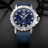 2019 neue Top Luxus Marke Naviforce Lederband Sport Uhren Männer Quarzuhr Sport Military Armbanduhr Relogio masculino X0625
