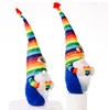 Newrainbow gnome peluche senza volto decorazioni natalizie nane figurine per la casa decorazione della casa delicata llf11207