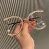 Occhiali da sole 2021 donne oversize cz diamond designer occhiali da sole da donna sfumature di lusso per intera massa 8901649