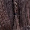 Andra hemträdgårdar 1000pcs/lot flicka hästsvanshållare ring svart transparent engångs elastiska band gummiband Scrunchies Kid Hair Aessori