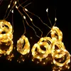 Curtain String Lights 3M USB LED Festoon Window Decoration Lamp Fairy Garland Holiday Christmas Light with 8 Modes Remote Control
