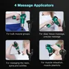 Muscle Massage Gun Mini Pocket 32 Speed vibration Electric Back neck Massager Gun For Body Deep Relief Pain Slimming Fascial gun