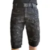 Militära taktiska shorts män camouflage swat kort byxor mens multi-pocket casual caso shorts manlig kläder camo armé träning 210316