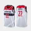 Tryck på herrkvinnor barn alla spelare Bradley Beal Admiral Schofield Rui Hachimura Ian Mahinmi White Custom Basketball Jersey