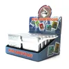 Metal cigarettfodral präglade cigaretter Box rostfritt stål 95 * 87mm 20 st Regelbundna lådor Tobaksinnehavare Partihandel A02