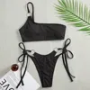 JRODIM Metal Rings Micro Bikini Women Swimsuit Push Up Set Swimwear Black Brazilian Bathing Suit Beachwear Biquini 210621