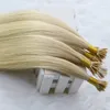 estensioni dei capelli di colza di cotone nano vergine lisci doppi trafilati 1 g filo 100 g da 16 a 26 100 qualità hairtop