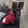 Tasarımcı Pet Giysileri Kazak Köpek Giyim Dört Seasons Orta ve Büyük Köpekler Hoodie Doggy Face Labrador Fransız Buldog Ceket Giyim 20 Renk Toptan 6xl A146