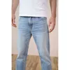 SIWMOOD Autunno Estate Jeans lavati al laser ambientale uomo slim fit pantaloni classici in denim jeans di alta qualità SJ170768 211104