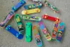 Lernspielzeug für Kinder Großhandel Fingerneuheitsspielzeug Mischfarbe 9,5 cm Kunststoff-Finger-Skateboard DHL