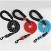 Fournitures pour animaux de compagnie Laisse de chien pour petits laisses de grand chien Chiens réfléchissants Laisse Corde Animaux Plomb Collier de chien Harnais Nylon Laisses de course44203q