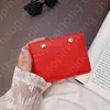 Classic Men Women Mini Small Wallet High Quality Credit Card Holder Slim Bank Card holder Total 5 Card Slot Embossing Metal Rivets