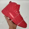Ny 12 12s Gym Red Michigan Mens Basketball Skor Influensa Spel UNC Wings The Master Taxi Män Sports Sneakers Trainers Women 5.5-13 # 1