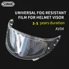 Soman Universal Motorfiets Visor Film Anti Fog voor AGV Shoi HJC Arai Mt Clear X14 K5 K3SV K1 Moto Helm Lens Films