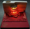 Omoshiroi Blok 3D Memo Pedleri Yenilik Rahat Film Binası Harry Tasarım Yeni Yıl Noel Hediyesi