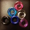 50 Piecesset of Colorful Crystal Silicone Cockings Lock Semen Ring Ejakulationsfördröjning Penis Förstoring Övning Male Sex Toy6163090