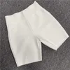 10 couleurs bandage short blanc blanc gris gris pantalon court taille haute taille haute qualité rayon vintage vestios 210724