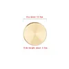 decoration Round Gold Stainless Steel Storage Tray Diameter 12.5cm 20cm 30cm For Cosmetic Jewelry Box