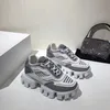 2021 Мужская повседневная обувь Дерчабауст Thunder Knit Дизайнер Негабаритный легкий резиновый подошвой 35-46