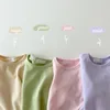 Korean children's clothing baby spring cotton bottoming shirt long-sleeved t boys and girls tops 1017 25 210622