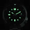 腕時計メンズウォッチサファイアクリスタルC3スーパーラミナスステンレスNH35Aオートマチックメカニカル200m防水ダイバーウォッチスリストウォッチ