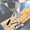 30cm Long French Fries Cutter Extruder Potato Press Maker Stainless Steel Potato Chips Making Machine for Household Commercial