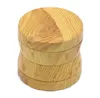 Smoking Accessories Wooden Grinder Wood Matel Herb Grinders 2 Type 52mm 4 Layers Tobacco-Grinder Cursher-Grinder SN2800