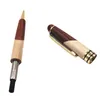 Ballpoint Pens Luxury Wooden Pen Set 0.5mm Wood Flip Box Business Signature Gifts Office Stationery Supplies