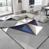 Tavolino del soggiorno a tappeto astratto nordico pieno di divano semplice cucitura geometrica cucitura camera da letto coperta 46621789