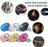 6 kleuren Persoonlijke alarm 130db LED-licht sleutelhanger alarm zelfverdediging alarm meisje vrouwen kinderen oude mensen veiligheid