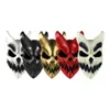 Slakt för att råda Cosplay Mask Alex Trerible Masks Prop Halloween Party Cosplay Child Of Darkness Mask Y0804