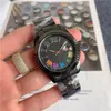 Fashion Top Brand Watches Men Colorful Roman Numerals Style Metal Steel Band Quartz Wrist Watch x1464504200