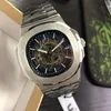 Watch Men Watch Automatyczne mechaniczne wgłębienia Watche klasyczny styl 42 mm pełny stal nierdzewna 5atm Wodoodporny szafir Super Luminous U1