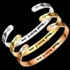 2021 Armband för kvinnor Gåvor - Personalzied upplyftande manschett Bangle Inspirational Mantra Graverade smycken med julklapp Q0719