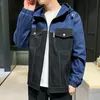 Men's Jackets Nice Brand Mens Jacket Man Clothing Harajuku Coats Hooded Clothes Varsity Long Sleeve Streetwear Spring Tops