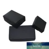 5.8*5.6*2 cm noir rétro Kraft papier boîte au détail délicat cadeau bonbons paquet décoratif petit paquet de savon à la main avion