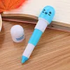 Schattige pil pen cartoon expressie telescopische kleuterschool kleine geschenk capsule creatieve briefpapier bal rrb11673