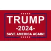 Laagste prijs Trump 2024 Flag 10 stijlen Donald vlaggen Houd Amerika Geweldig weer Polyester Decor Banner Rre8646