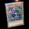 DIY YU-GI-OH！フラッシュカード英語版青い目の白いドラゴン黒のマジシャンガールドラゴン赤い目ゲームコレクションカードG1125