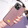 Lüks Bling Glitter 2 1 TPU PC Kılıfları Kristal Degrade Yıldız Gems Elmas Tampon Darbeye Kapak iphone 13 12 Mini 11 Pro XR XS Max X 8 7 6 SE2