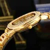 Bussiness Quartz Beroemde Merk Diamond Rvs Timepiece Zilver Rose Gold Clock Color Designer Watch
