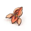 Feminizm Blooming Uterus Çiçek Emaye Broş Pins Rozeti Yaka Pins Alaşım Metal Moda Takı Aksesuarları Hediyeler H1018