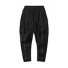 Spodnie funkcjonalne Joggers Pełna długość Podwójna Zipper Techwear Ninjawear Darkwear Sillenstorm X0723