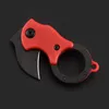 Mini Anahtarlık Karambit Pençe Bıçak 3Cr13Mov Blade Taktik Kurtarma Cep Pençe Katlanır Bıçaklar Avcılık EDC Survival Aracı