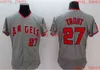 Homens para homens jovens Mike Trout Baseball Jerseys Stitched Personalize qualquer nome Número Jersey XS-5xl