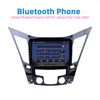 Android 10 9 pouces HD écran tactile 2din voiture dvd radio GPS système Navi pour 2011-2015 HYUNDAI Sonata i40 i45