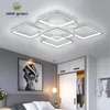 Plafondlampen led kroonluchter voor woonkamer keuken modern 5 8 vierkante kroonluchters 220V verlichtingslichtarmaturen