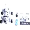 Smart Robot Dog Wang Xing Electric Dog Early Education Pedagogiska leksaker för barn (vit)