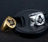 Fashion Masonic Rings Stainless Steel Compass Square Mason Freemason Signet Ring Freemasonry Fraternal Association men's jewel