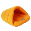 Cat Beds & Furniture Warm Cave House Soft Fleece Sleeping Bag Winter Mats Small Pet Cushion Kennel Supplies 6Colors